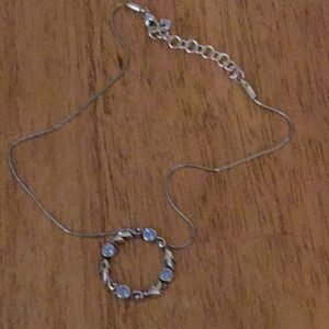Brighton Necklace w/blue stones.